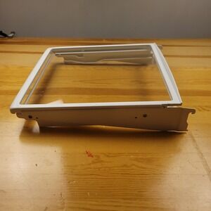 Whirlpool Refrigerator Crisper Drawer Assembly Clear White Frame for GZ25FSRXYY0
